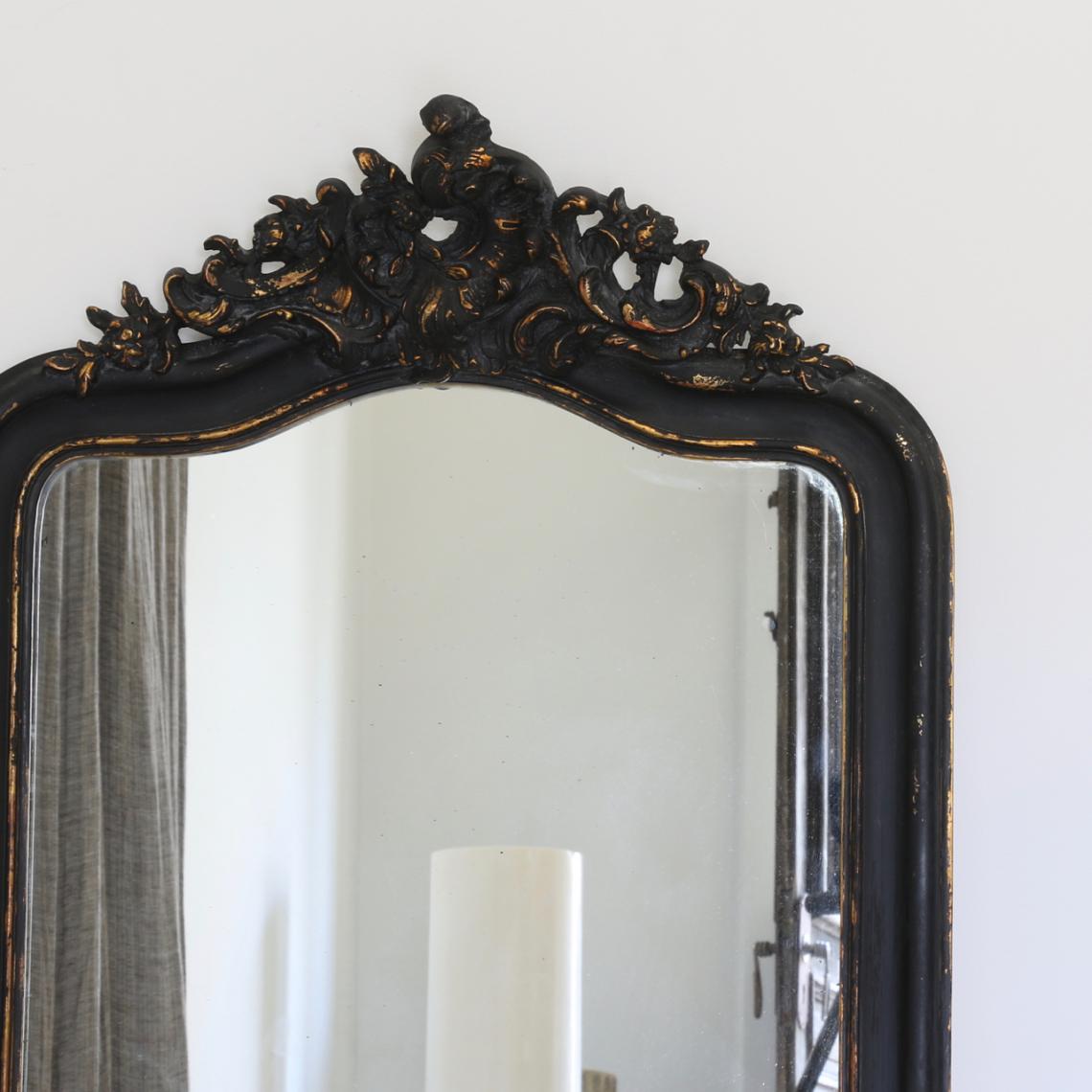 Ebonised Louis Philippe Mirror