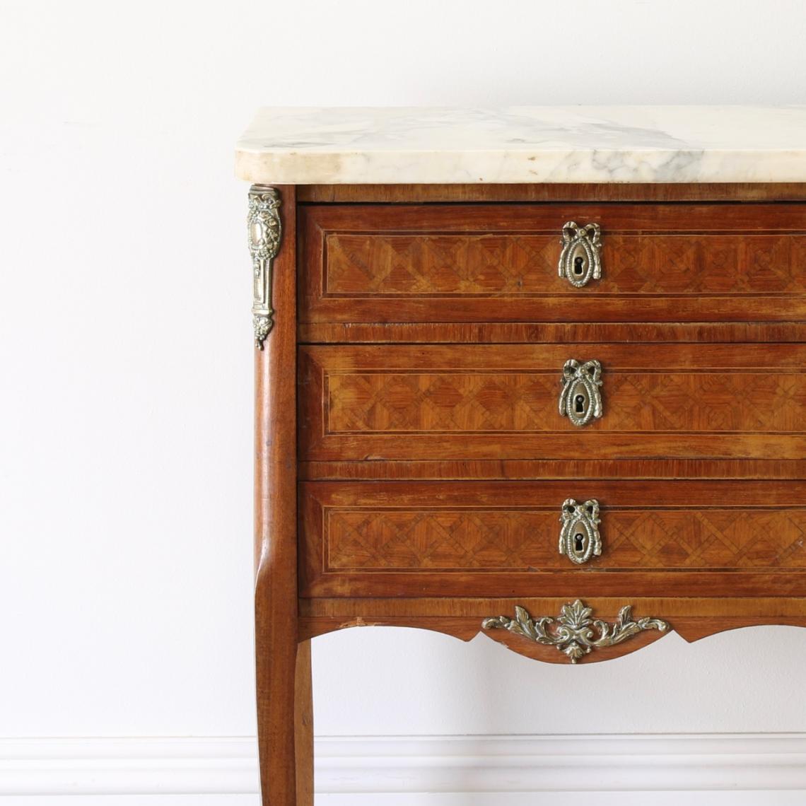 Louis XV Walnut Bedside