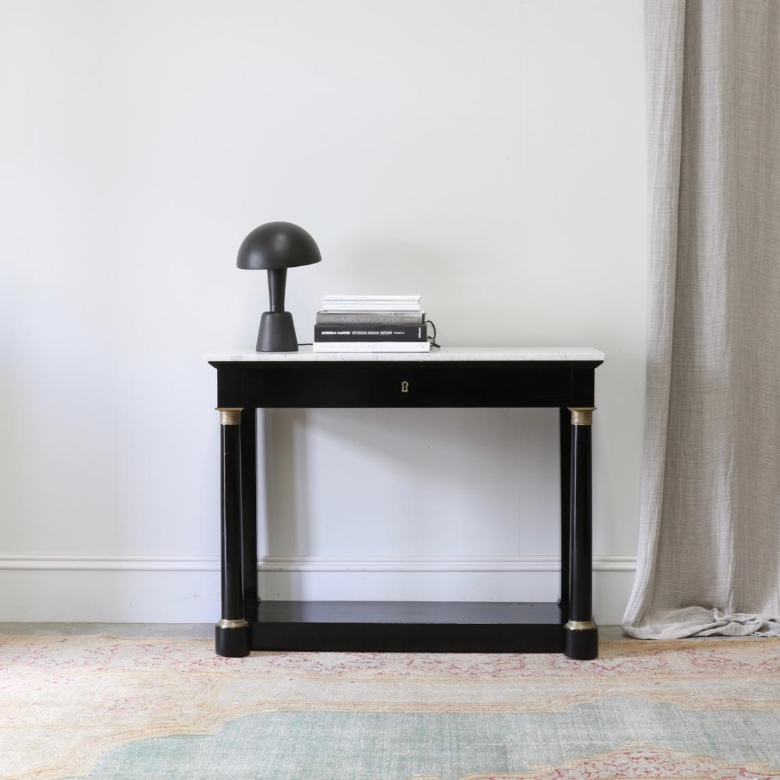 Ebonised Console