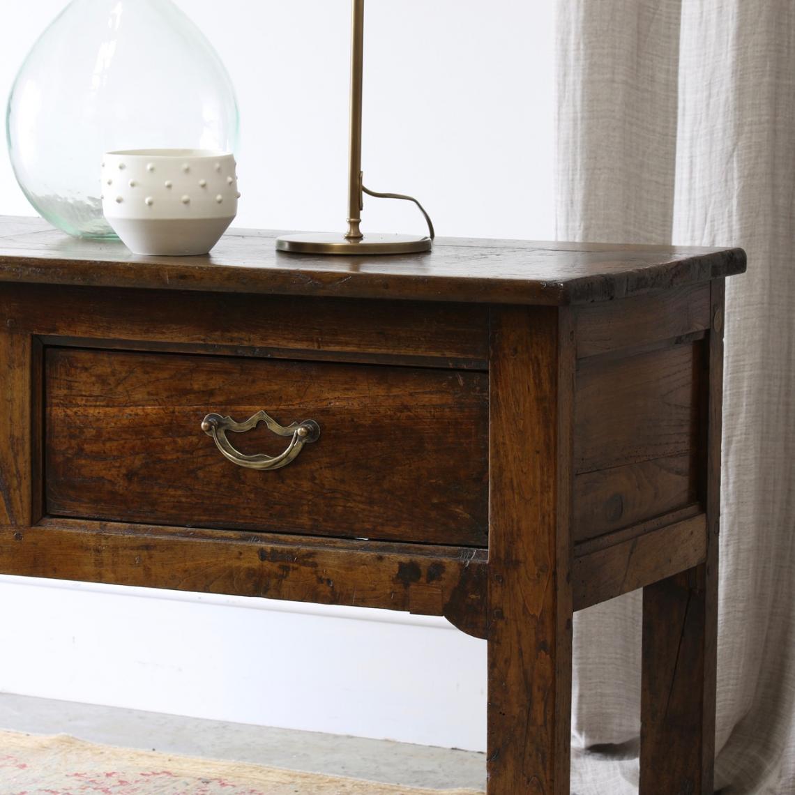 Three Drawer Side Table