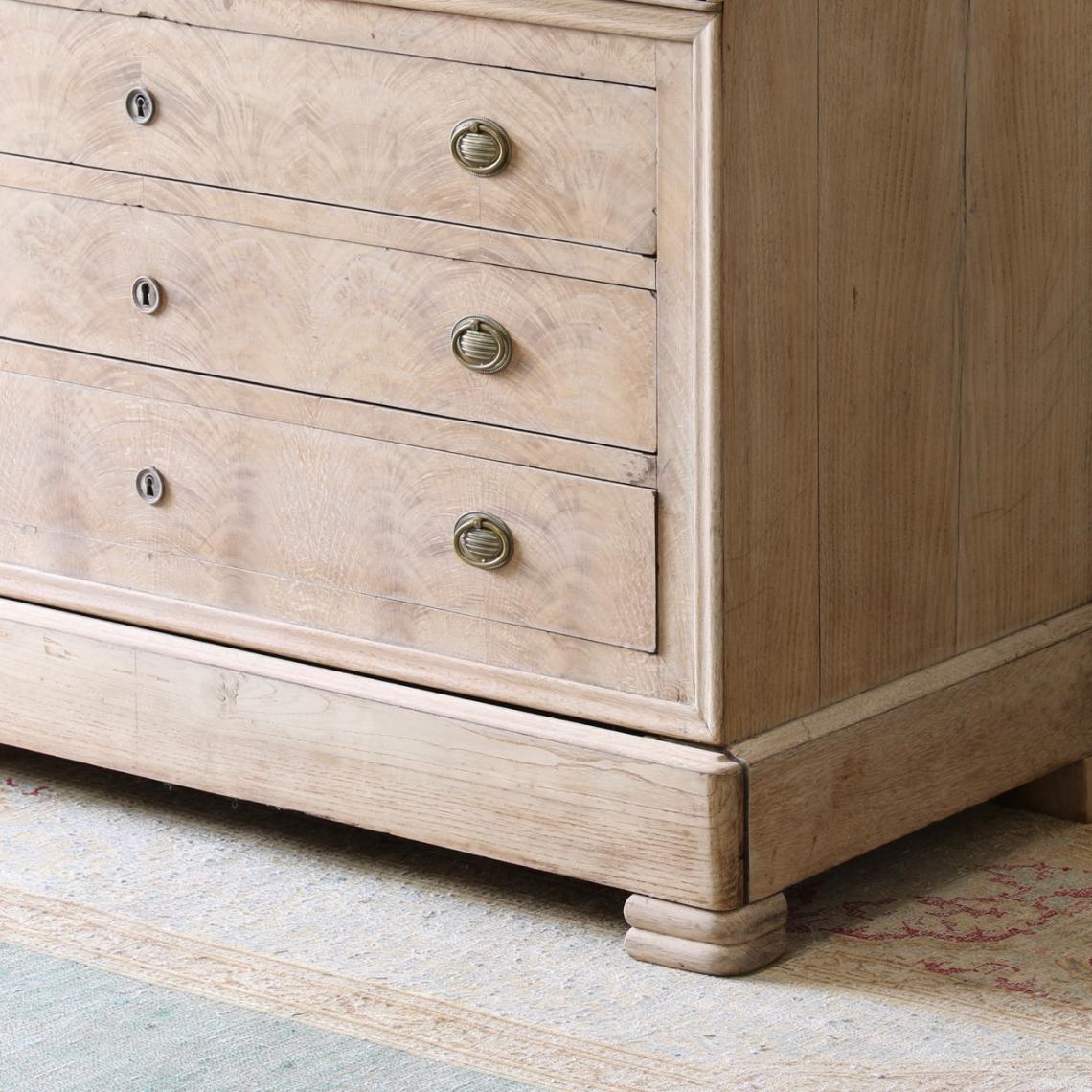 Bleached Walnut Commode