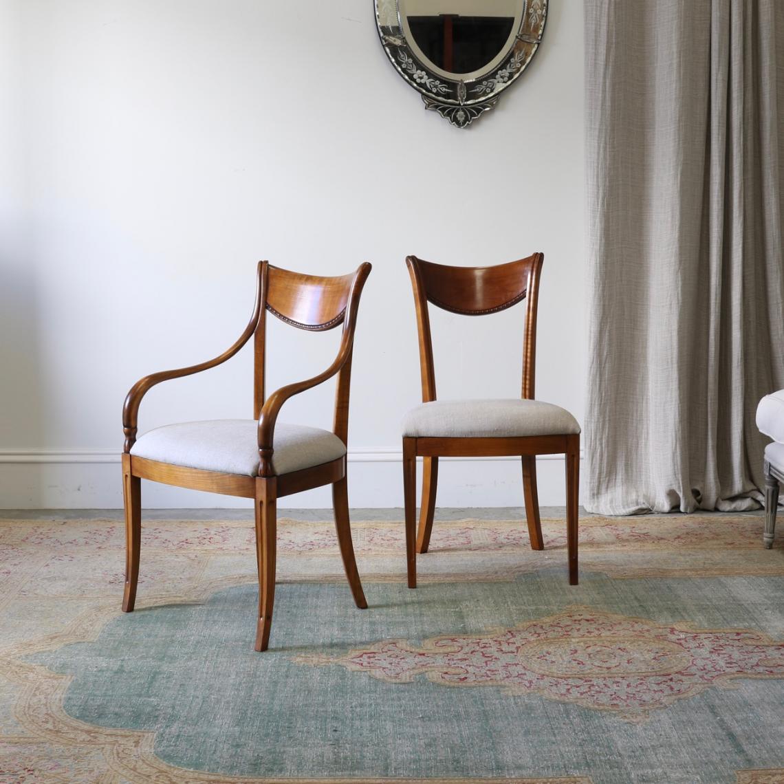 Directoire Dining Chairs// JS Editions