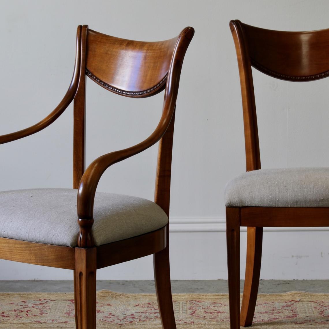 Directoire Dining Chairs// JS Editions