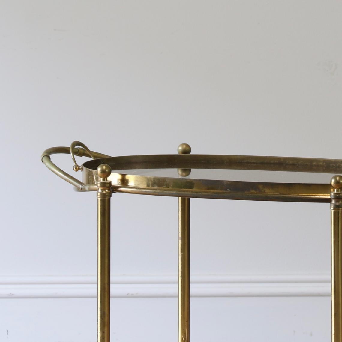 Brass Drinks Trolley