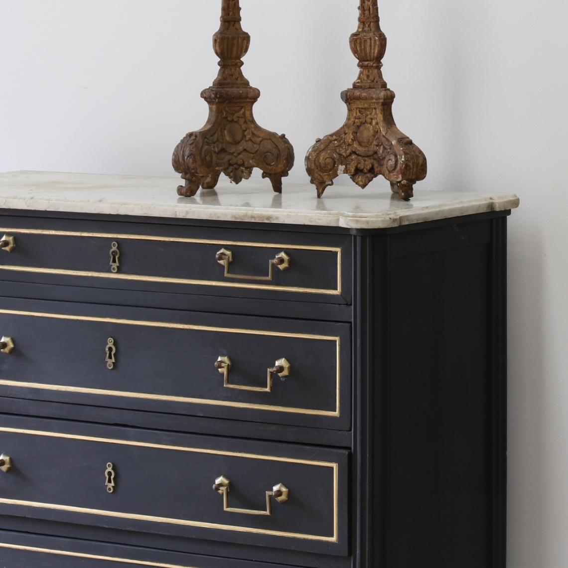 Ebonised Directoire Commode