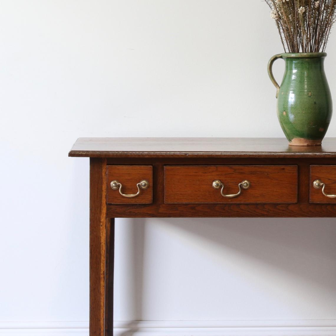 Three-Drawer Side Table