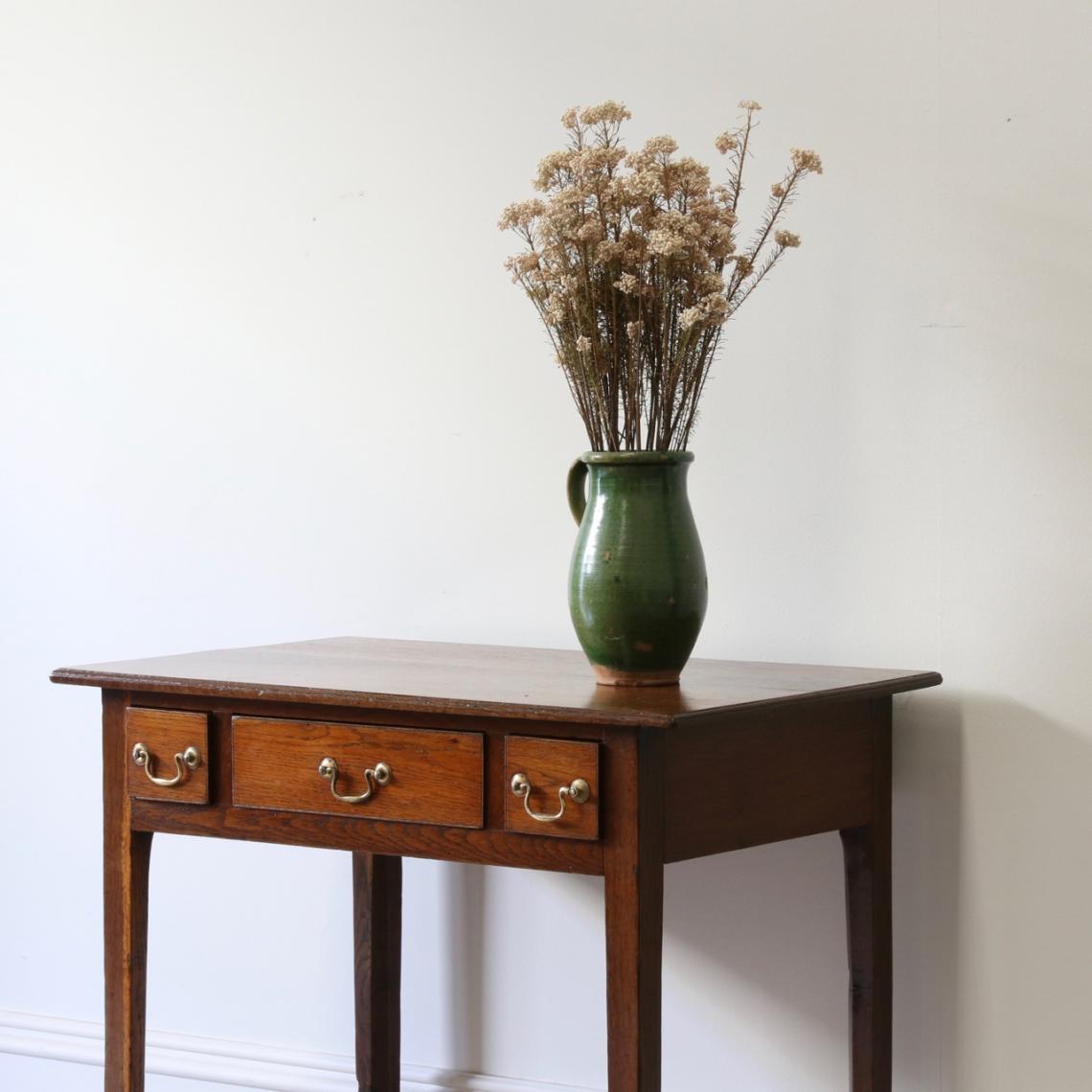 Three-Drawer Side Table