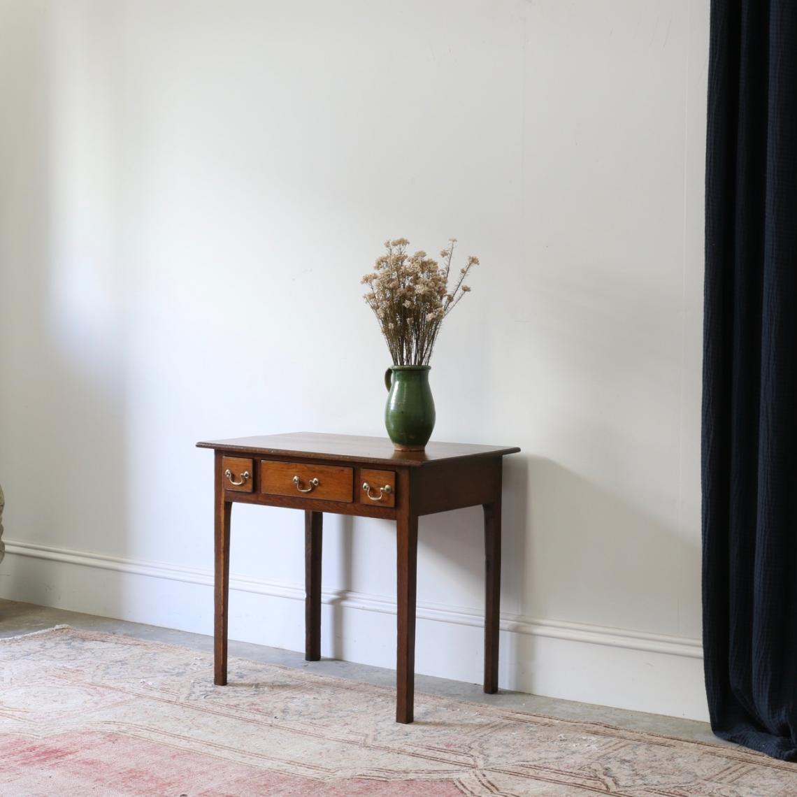 Three-Drawer Side Table