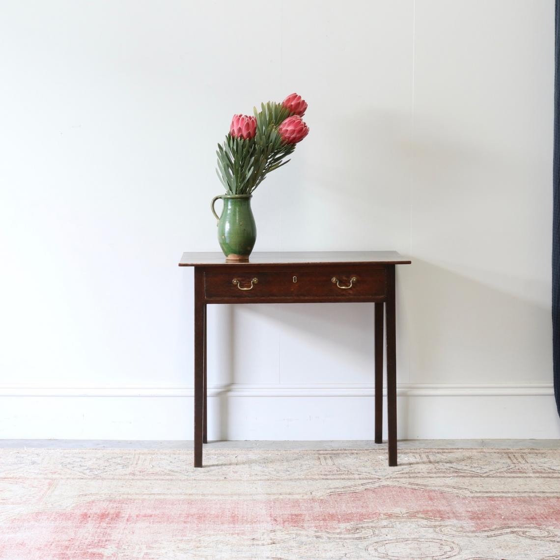 Small Oak Side Table