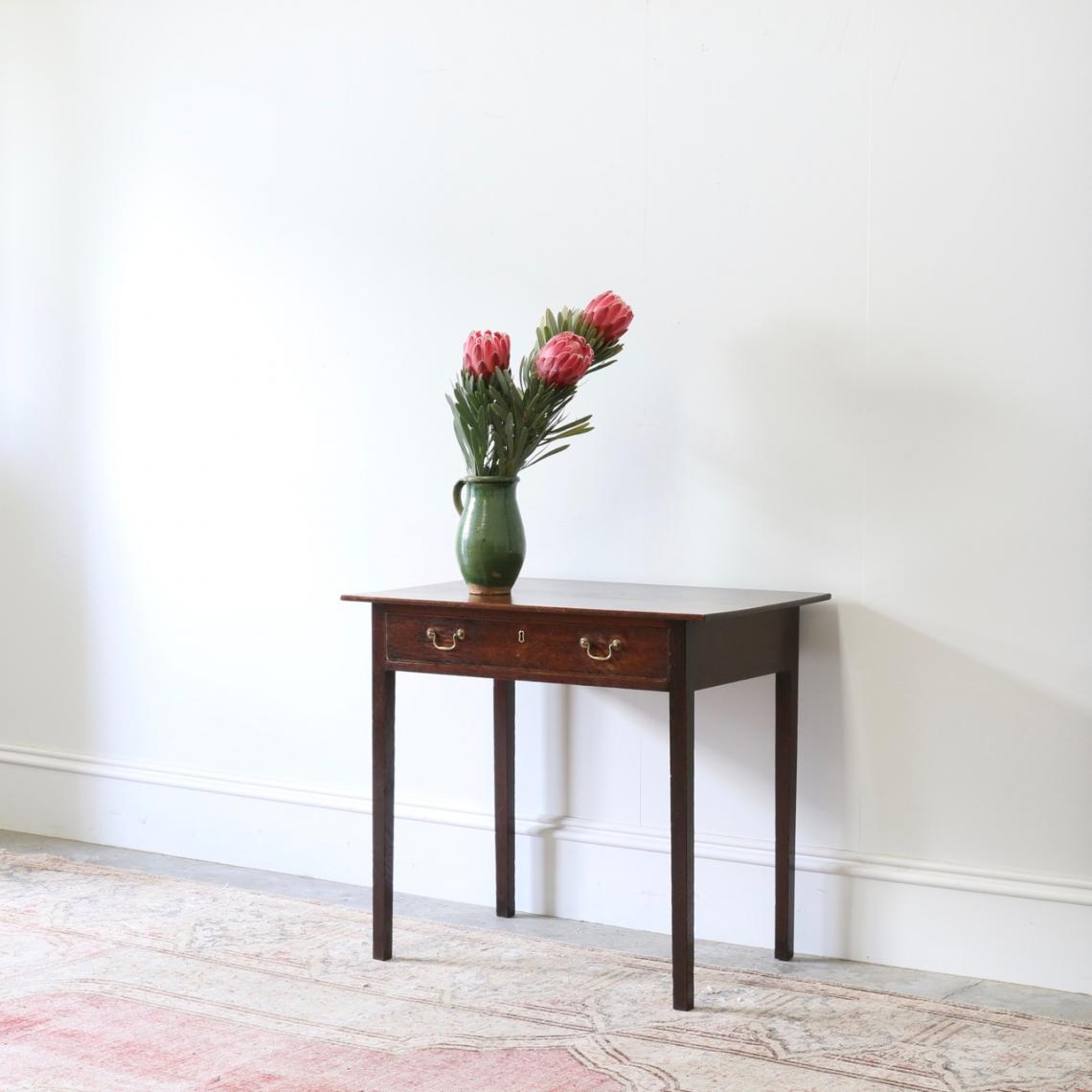 Small Oak Side Table