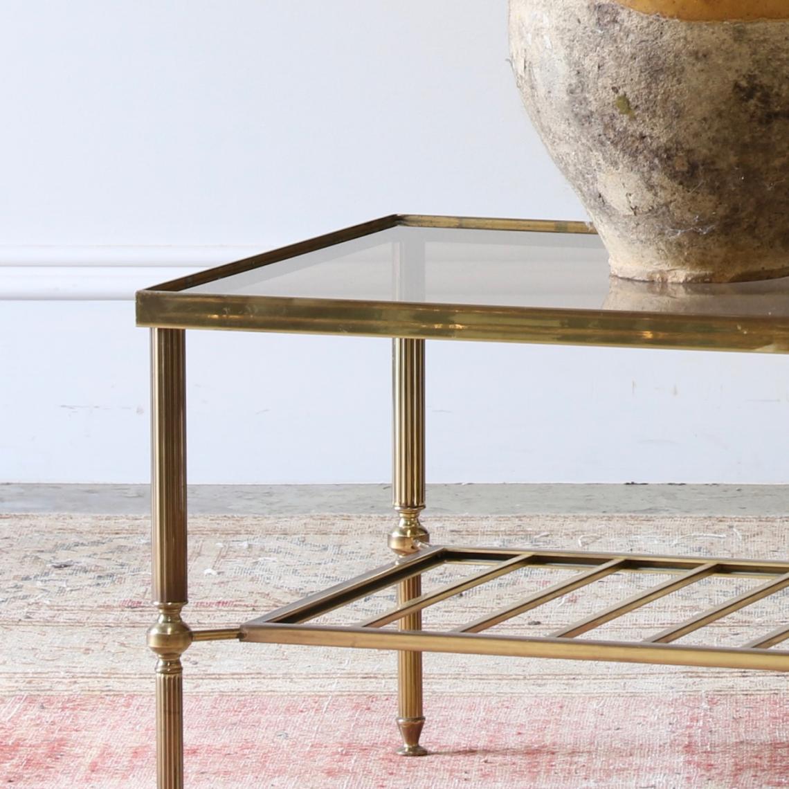 Brass Coffee Table