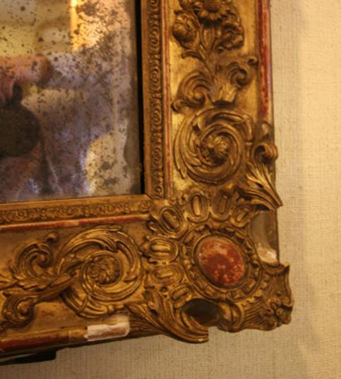 Landscape Gilt Mirror