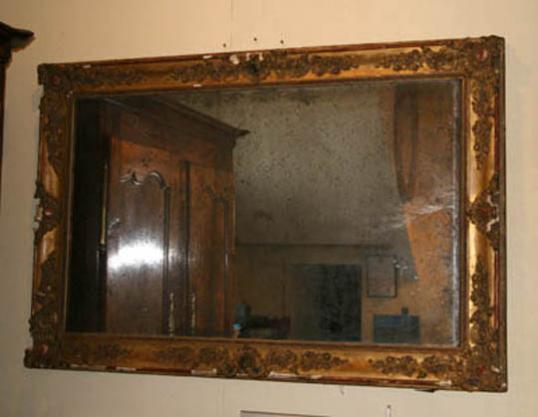 Landscape Gilt Mirror