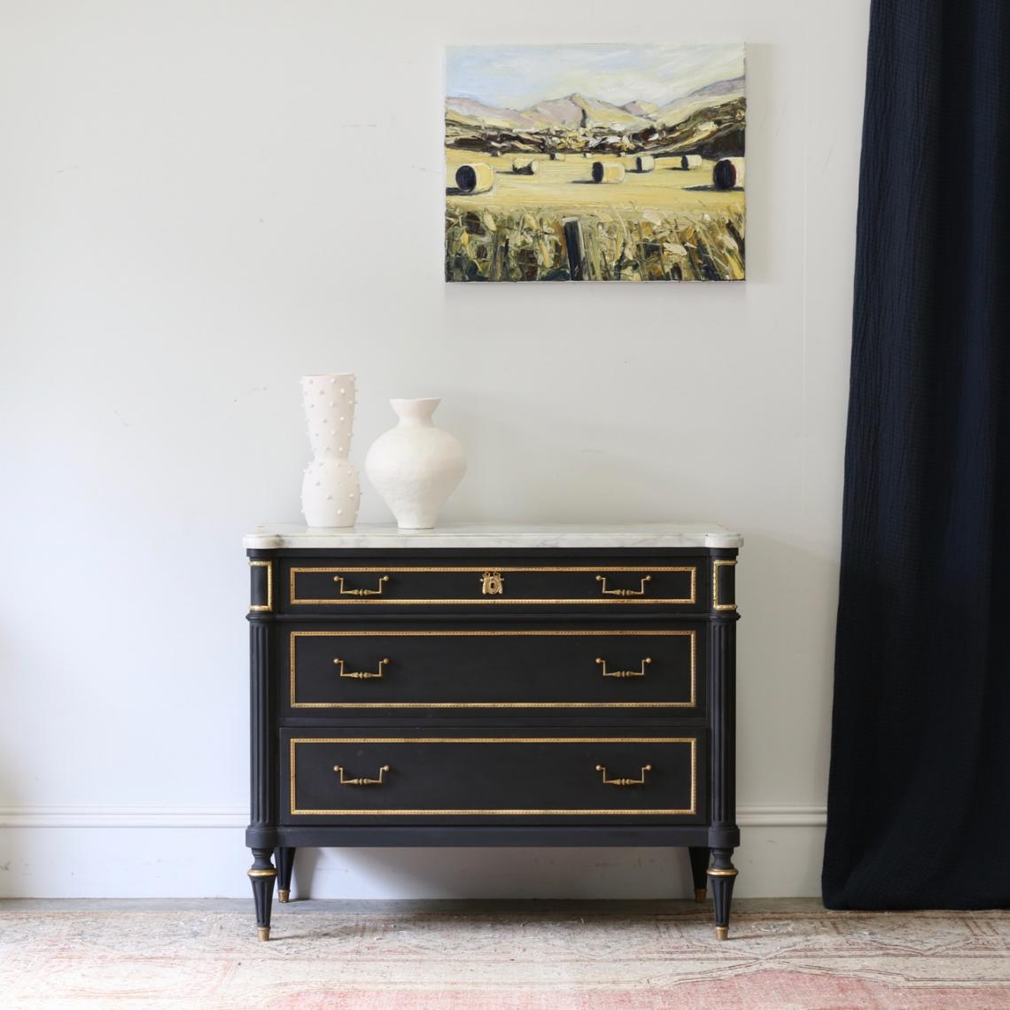 Ebonised Directoire Commode