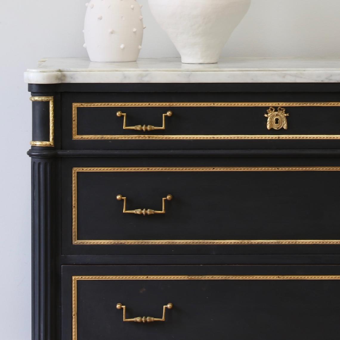 Ebonised Directoire Commode