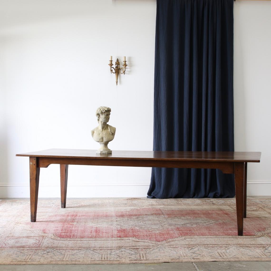 French Oak Dining Table