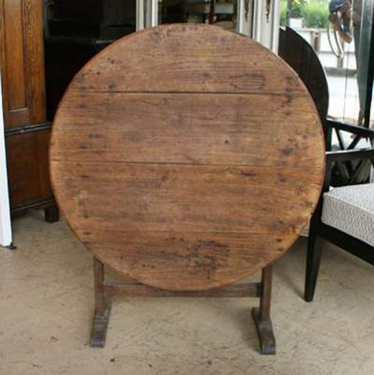 French Burgundian Wine Table