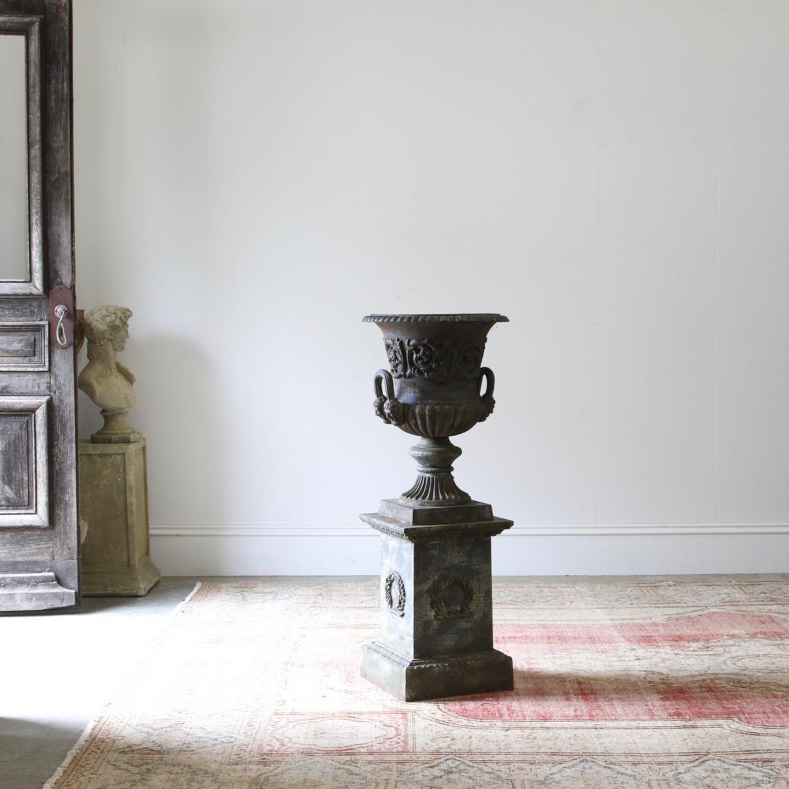 Regency Cast Iron Urns