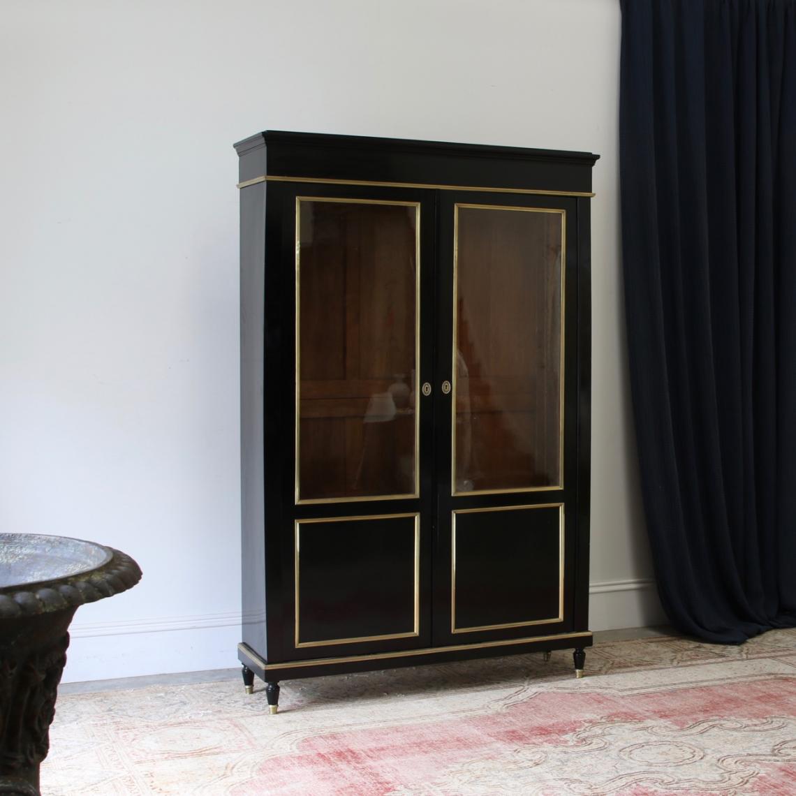 Ebonised Directoire Vitrine