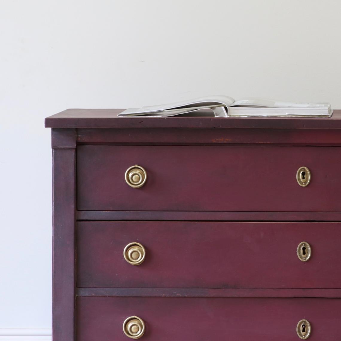 Burgundy Directoire Commode