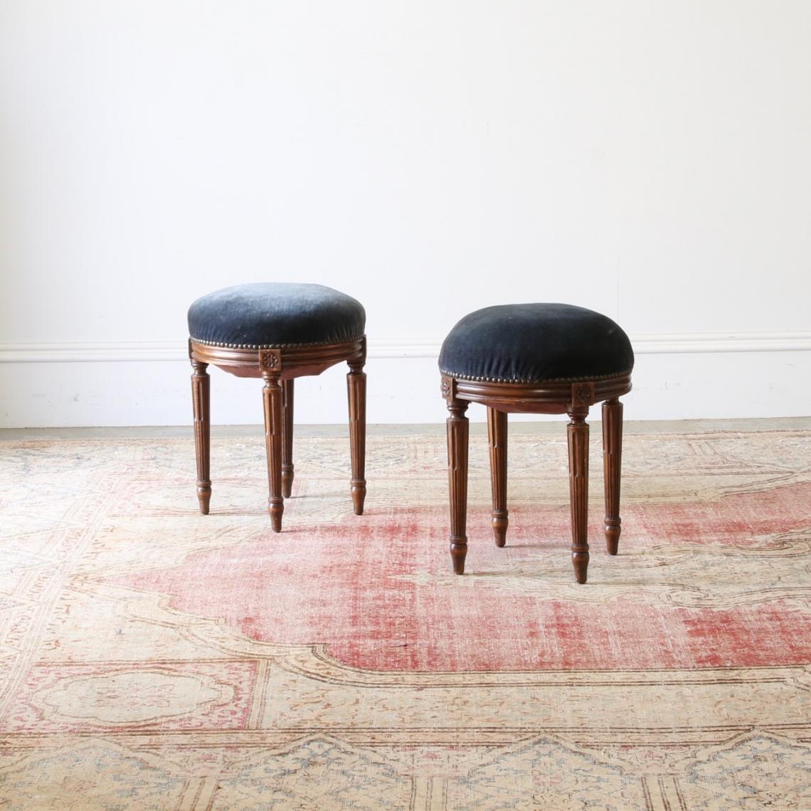 Pair of Louis XVI Stools