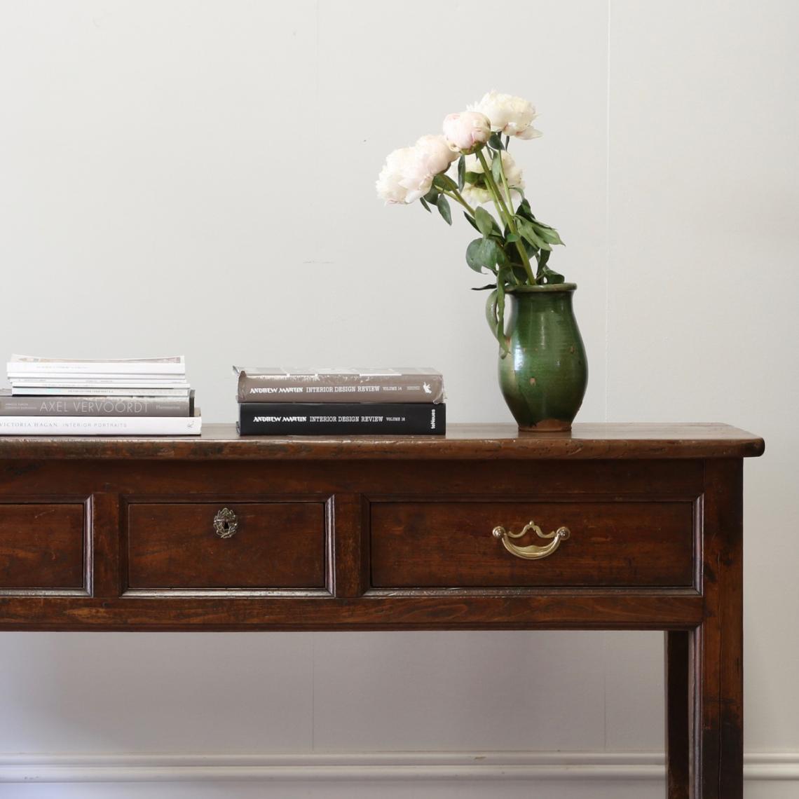 Three Drawer Side Table