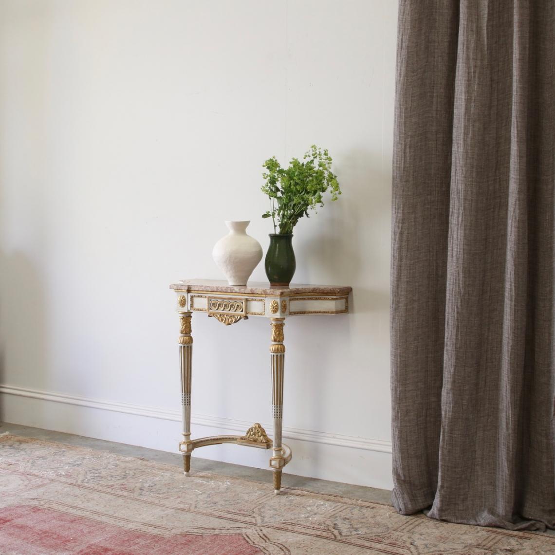 Directoire Period Marble-topped Console Table