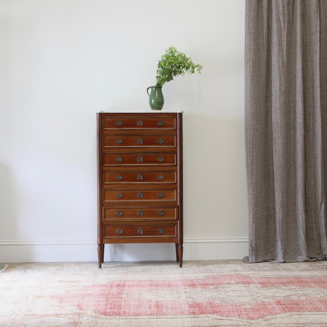 A Semainier, a French Chest of Drawers