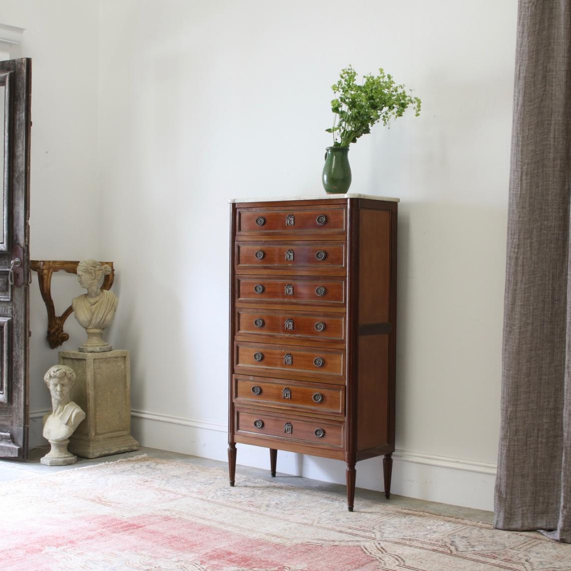 A Semainier, a French Chest of Drawers