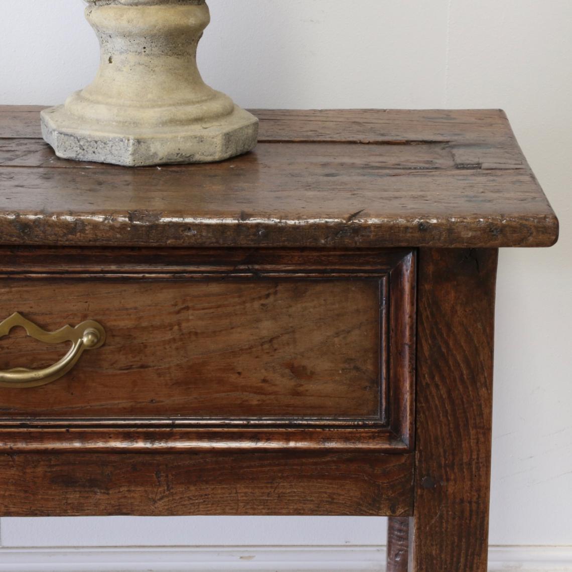 Two Drawer Side Table