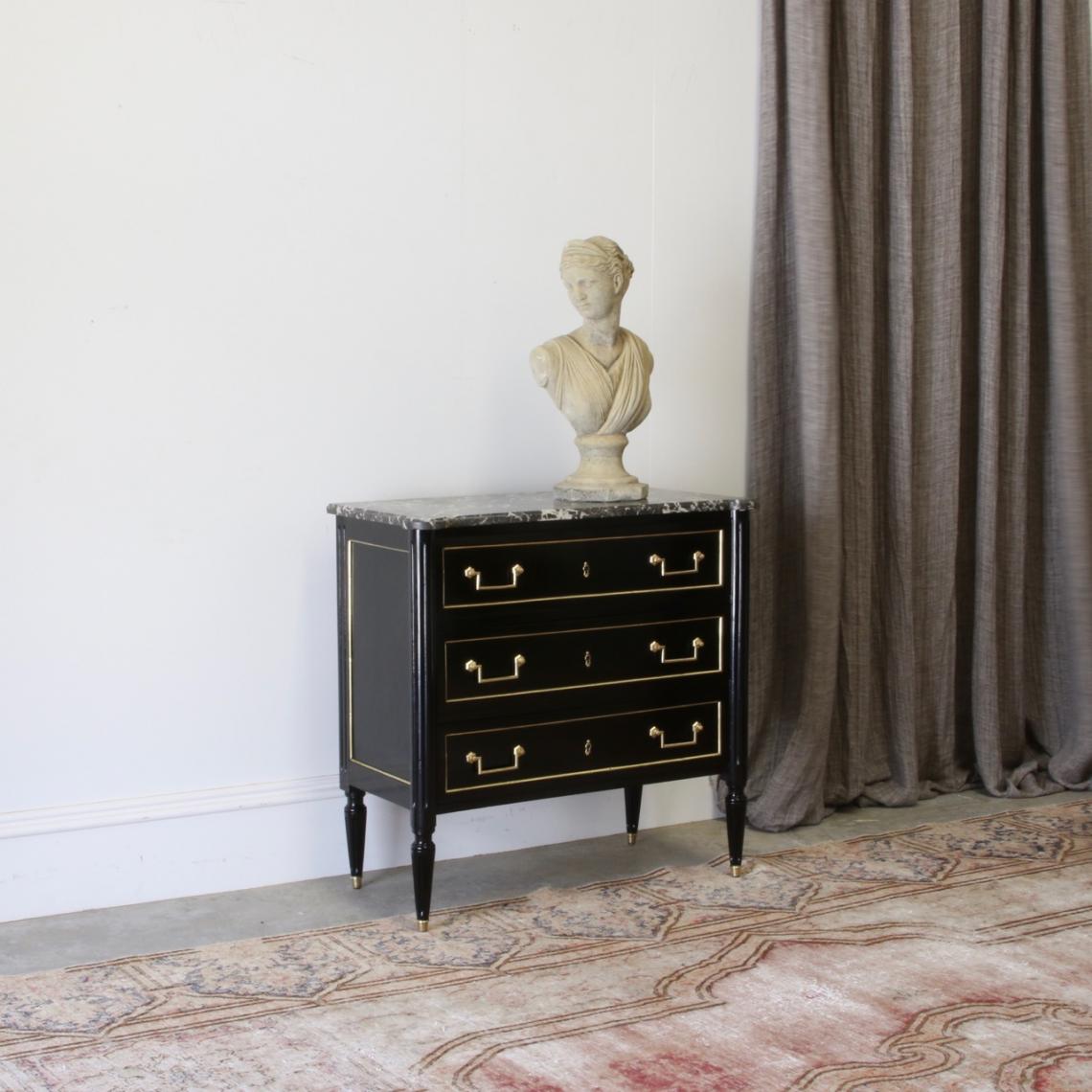 Black Directoire Commode