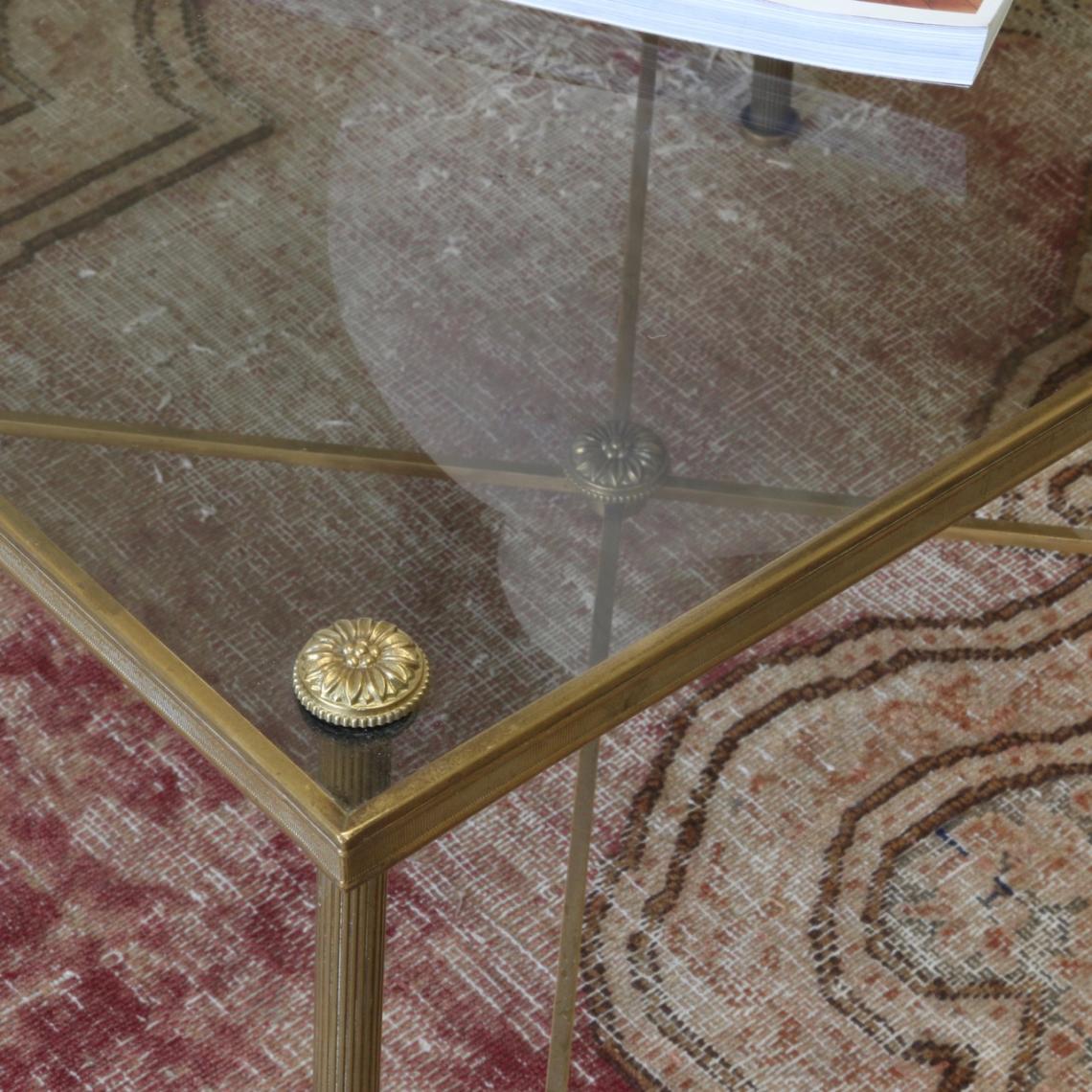 Brass Coffee Table