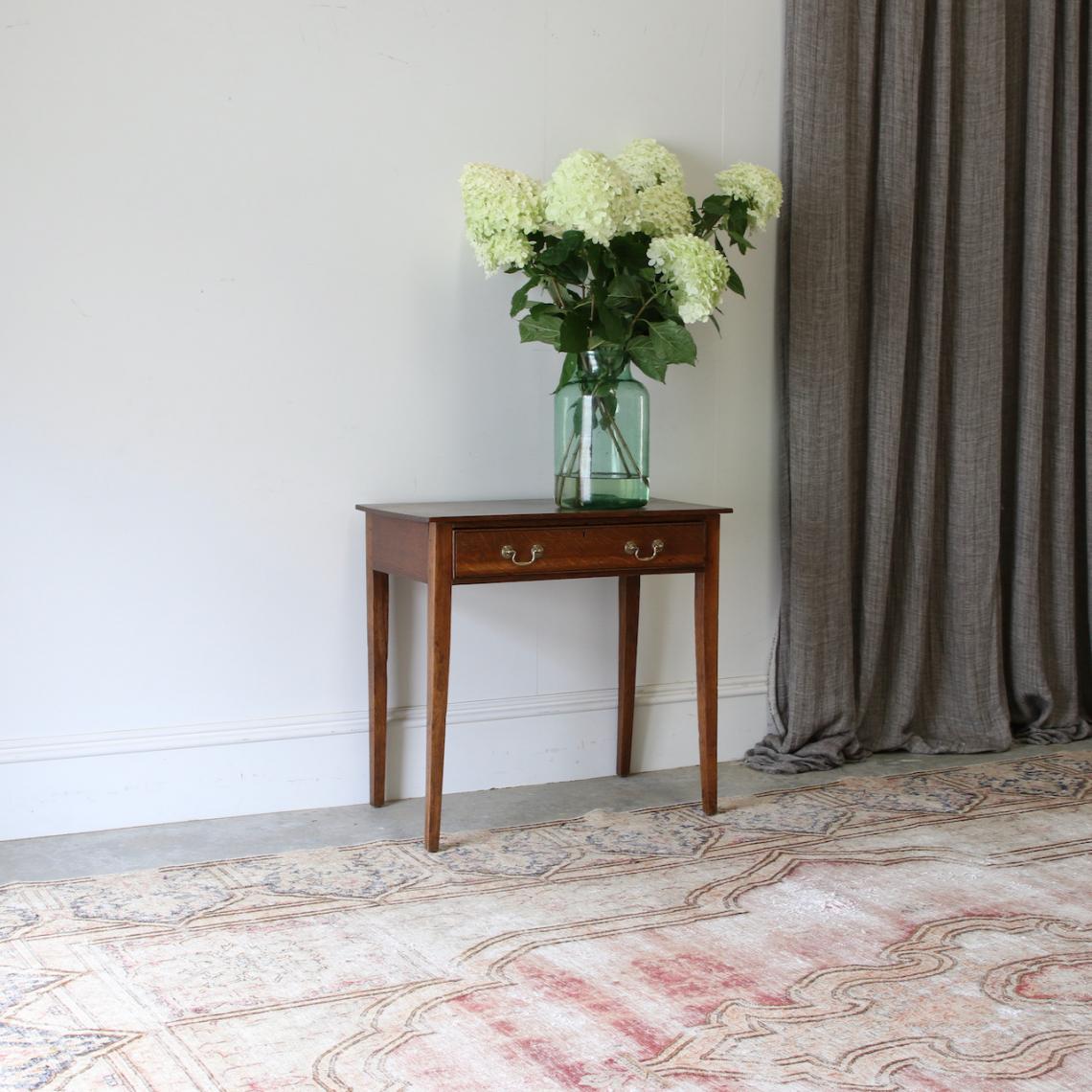 Georgian Oak Side Table