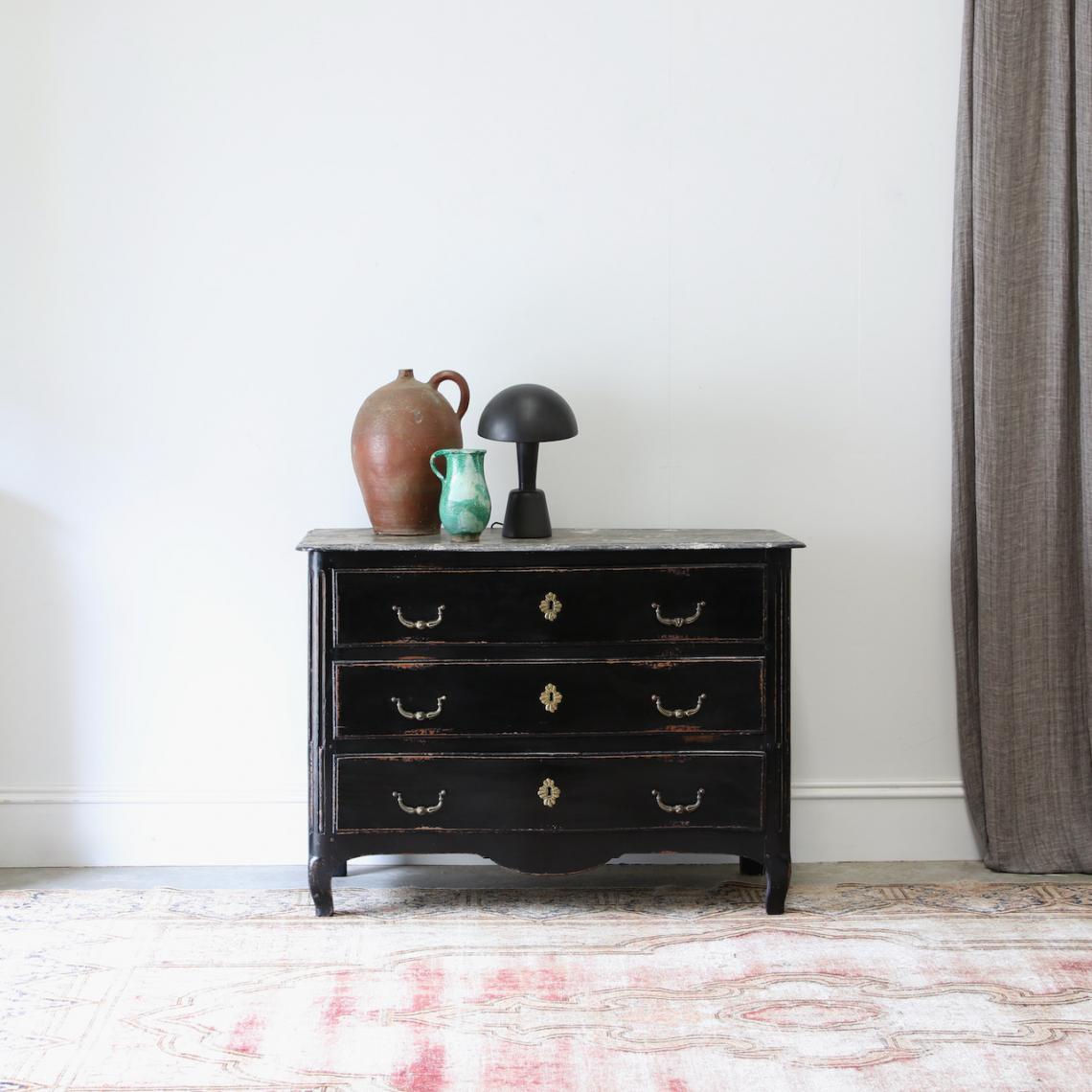 Ebonised Commode