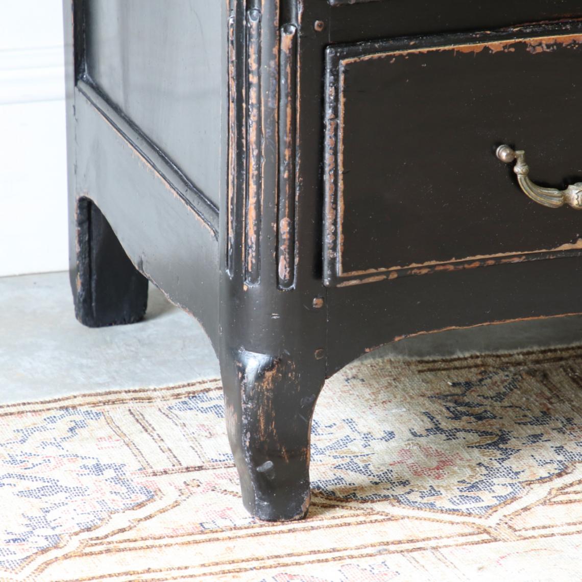 Ebonised Commode