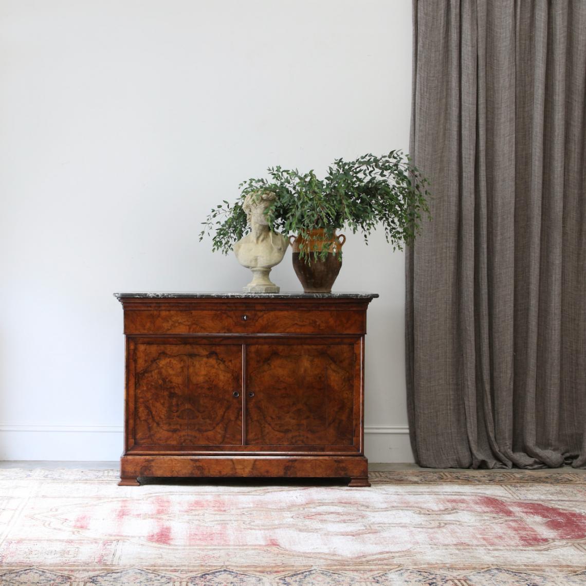 Walnut Commode with Secretaire