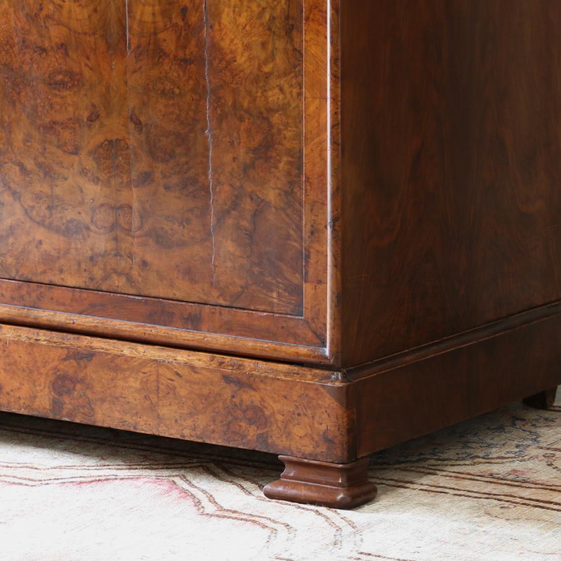 Walnut Commode with Secretaire