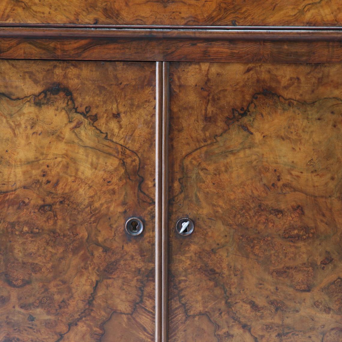 Walnut Commode with Secretaire