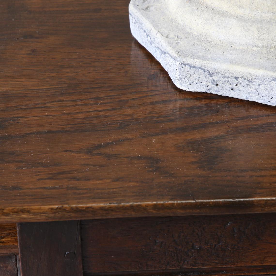 Set of Three Oak Tables