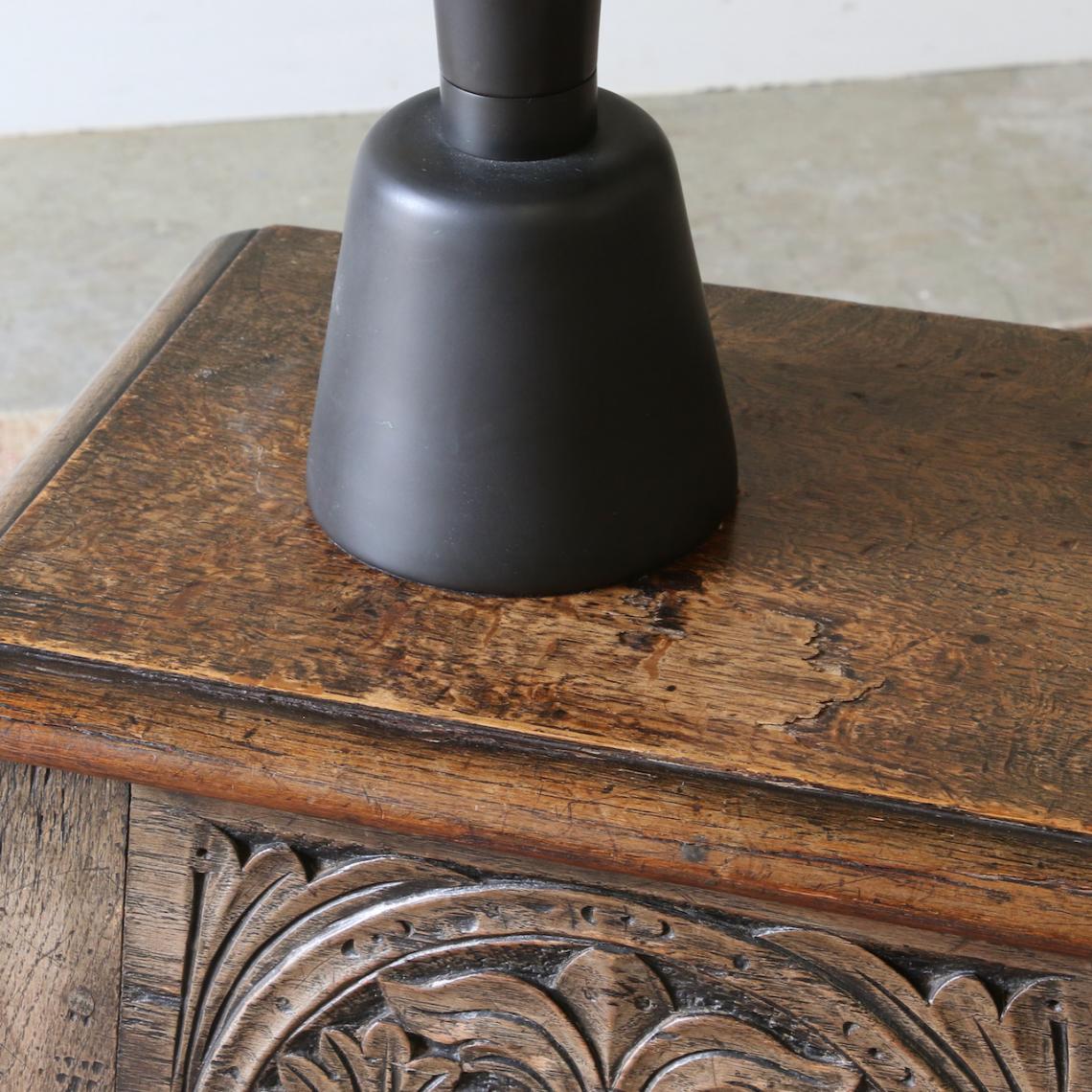 Oak Stool With Lid