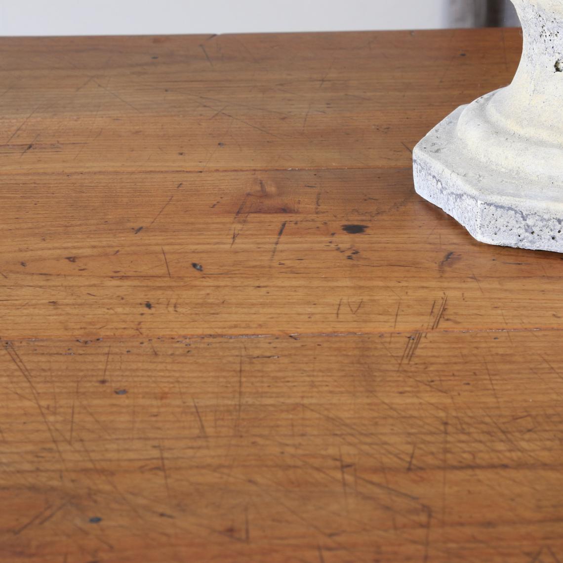 A Small French Provincial Cherrywood Dining Table