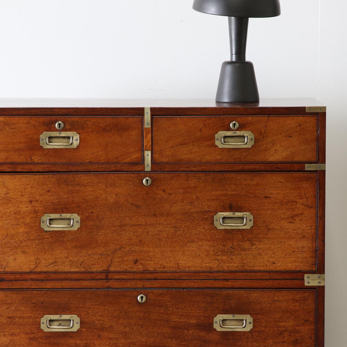 An English 19th Century Military Chest