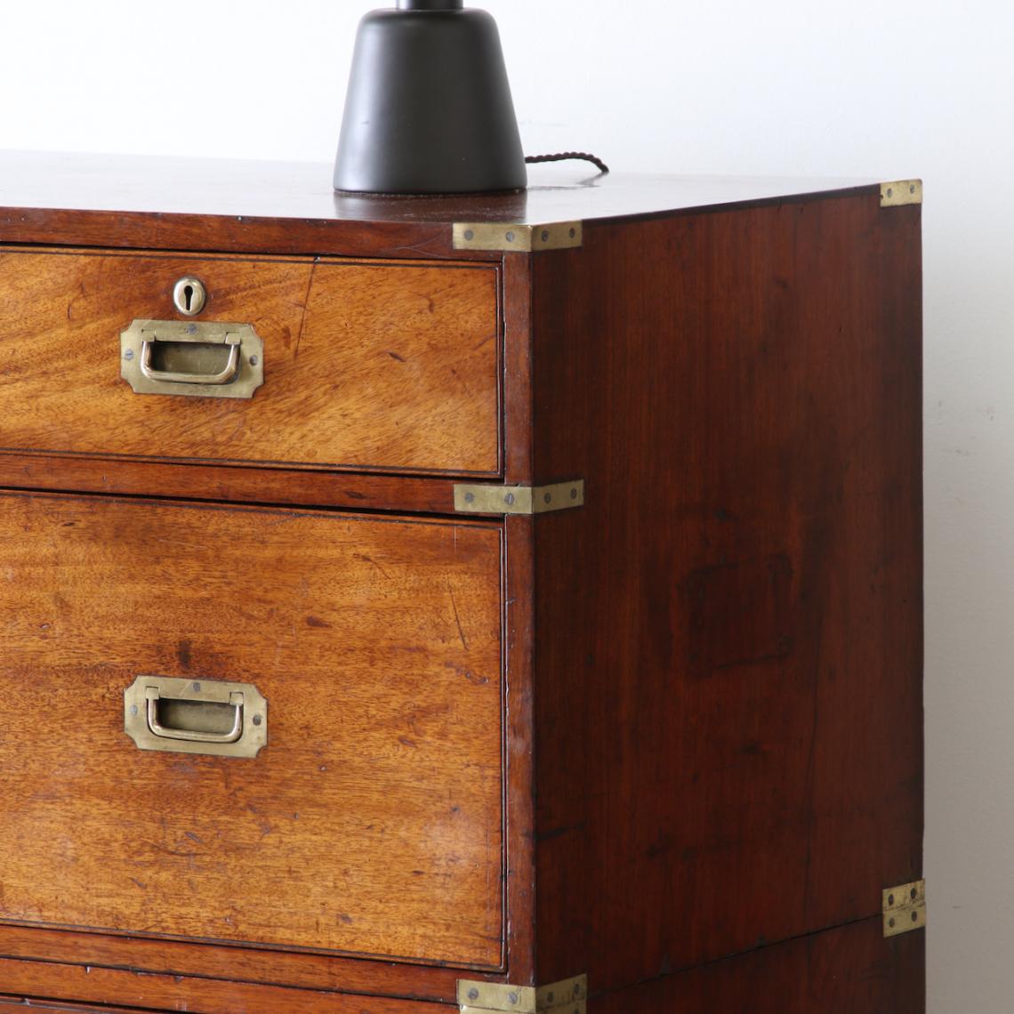 An English 19th Century Military Chest