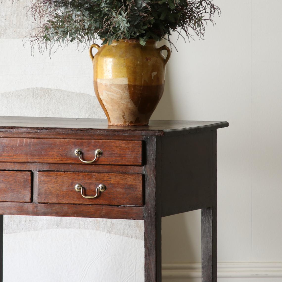 Three Drawer Side Table