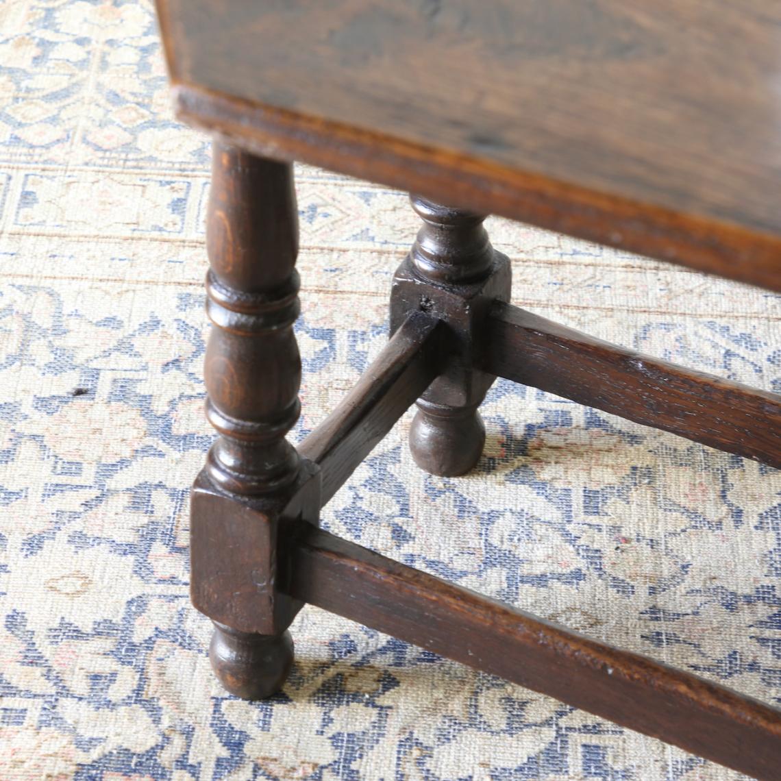 Octagonal Drop Leaf Table