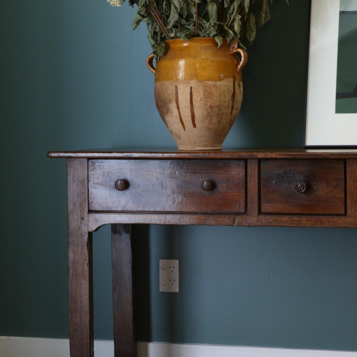 Three Drawer Side Table