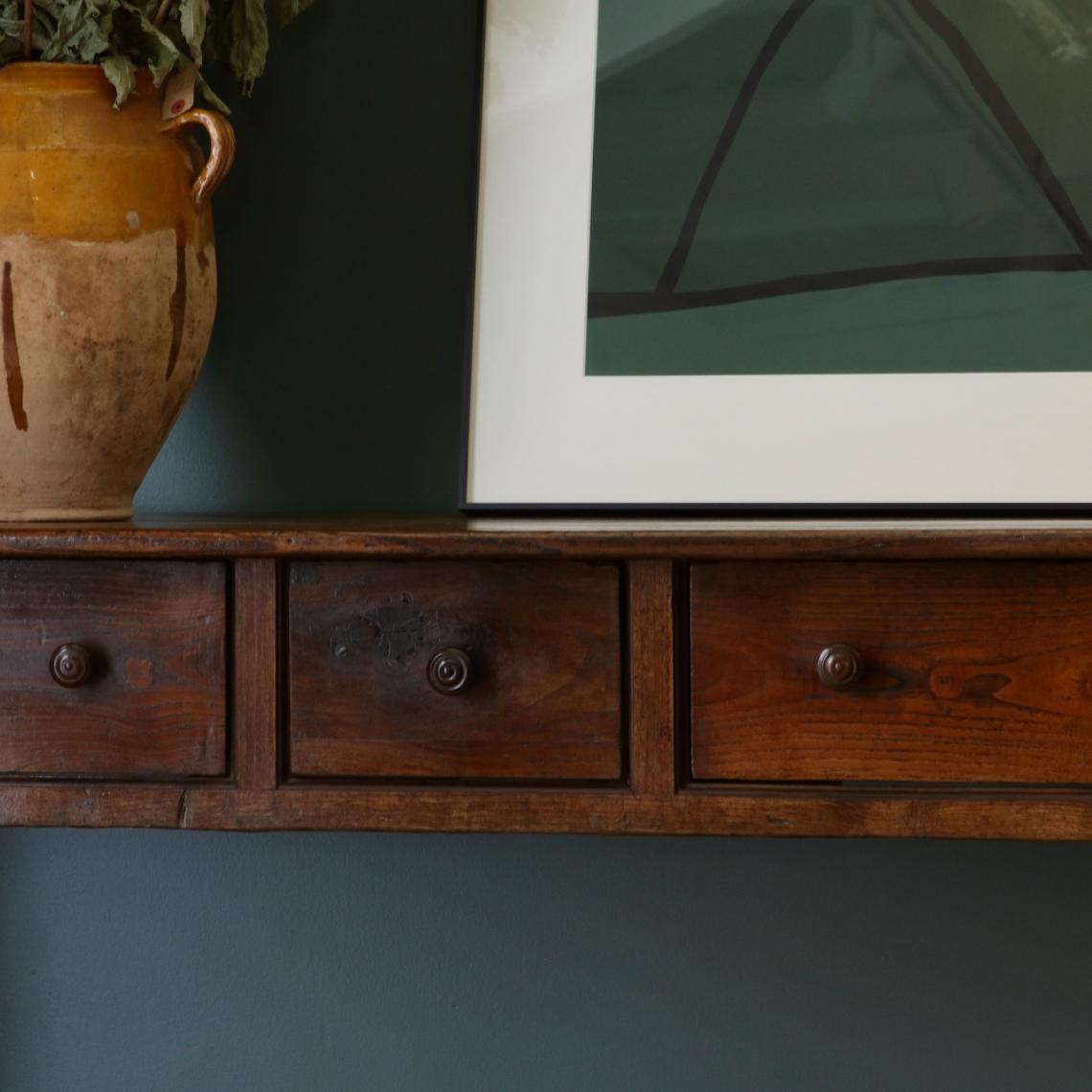 Three Drawer Side Table