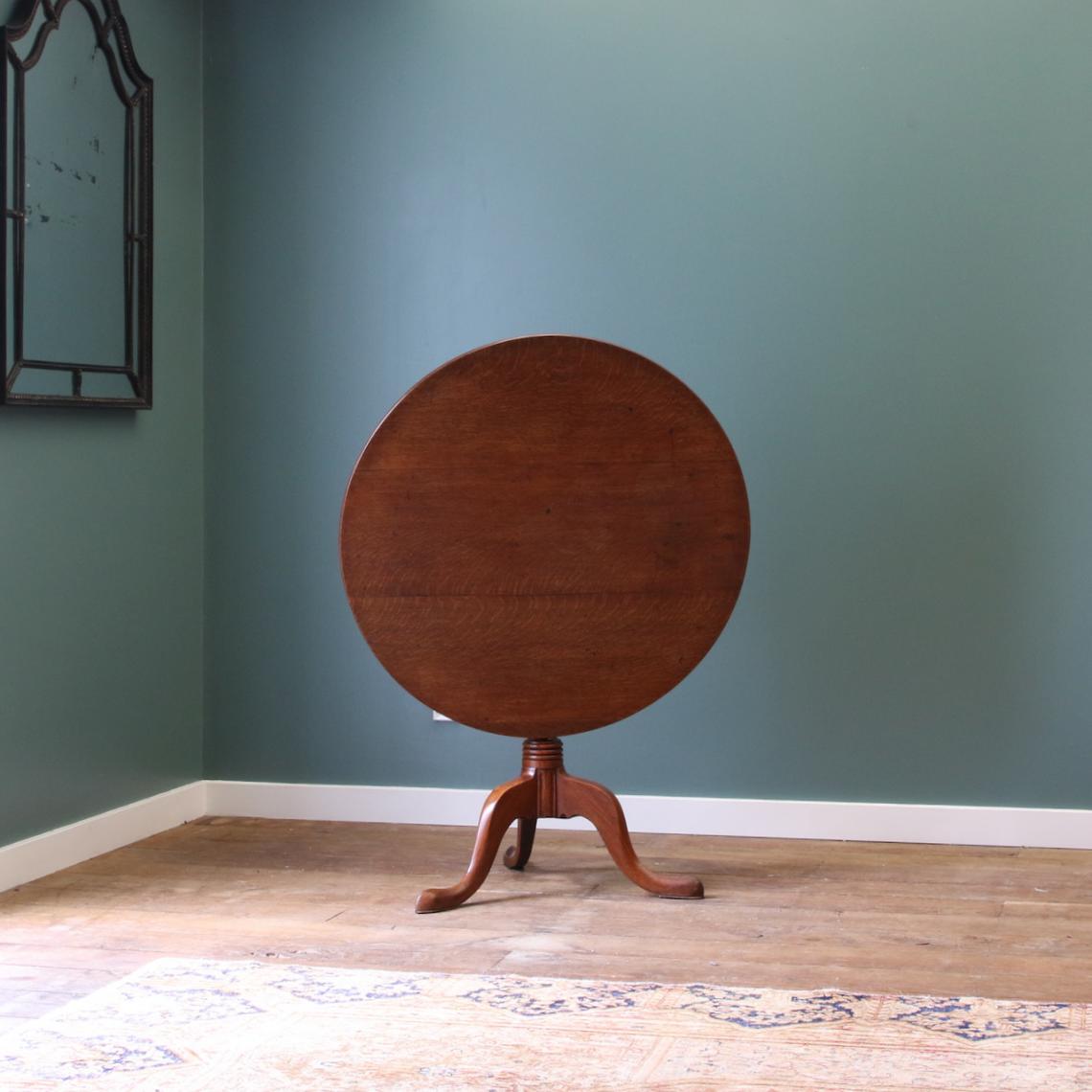 An English Oak Wine Table