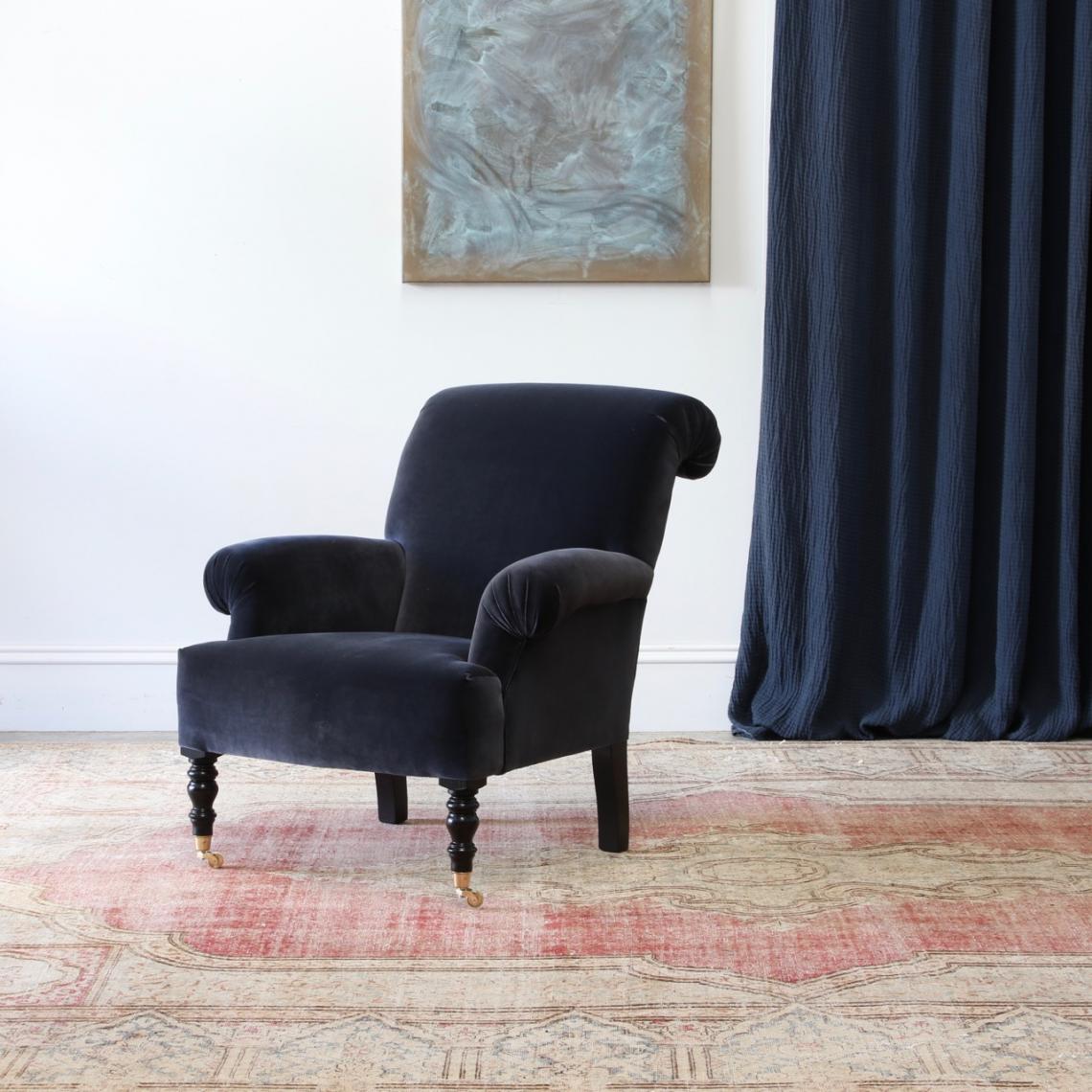 Camborne Armchair & Footstool// JS Editions