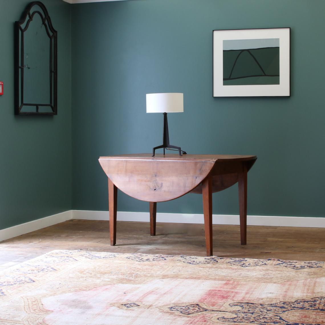 French Cherrywood DropSide Dining Table